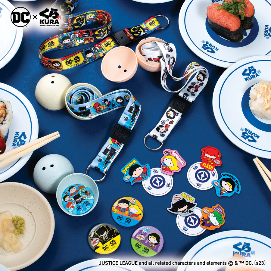 Kura Sushi USA Unveils New Bikkura Pon Prize Collaboration Featuring DC Super Heroes