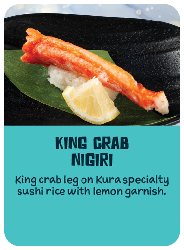 King Crab Nigiri