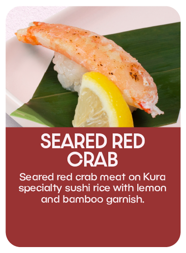 Seared Red Crab