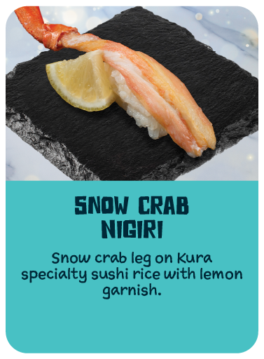Snow Crab Nigiri
