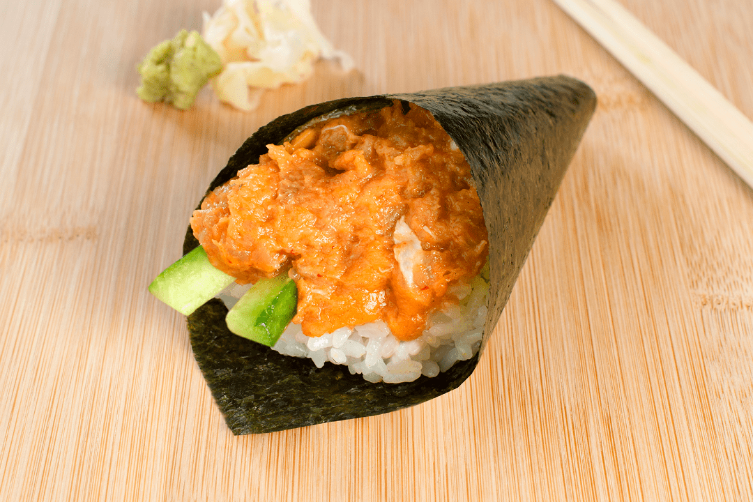 Spicy Tuna Hand Roll - Seaweed*