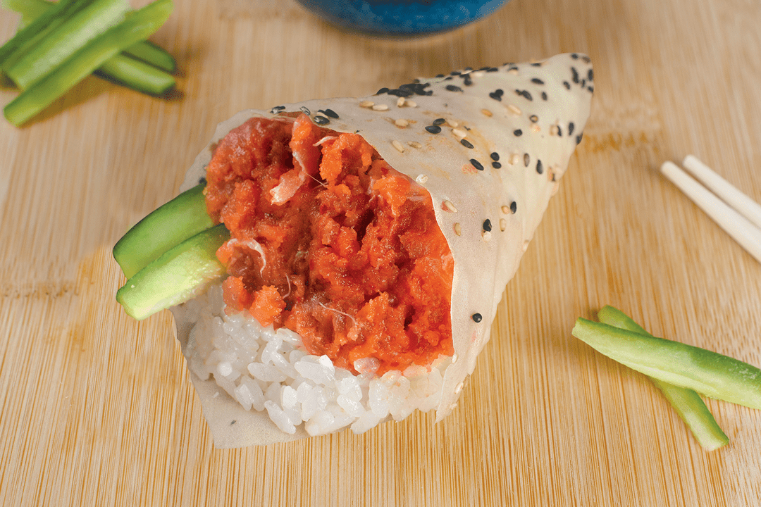 Spicy Tuna Hand Roll - Soy Paper*