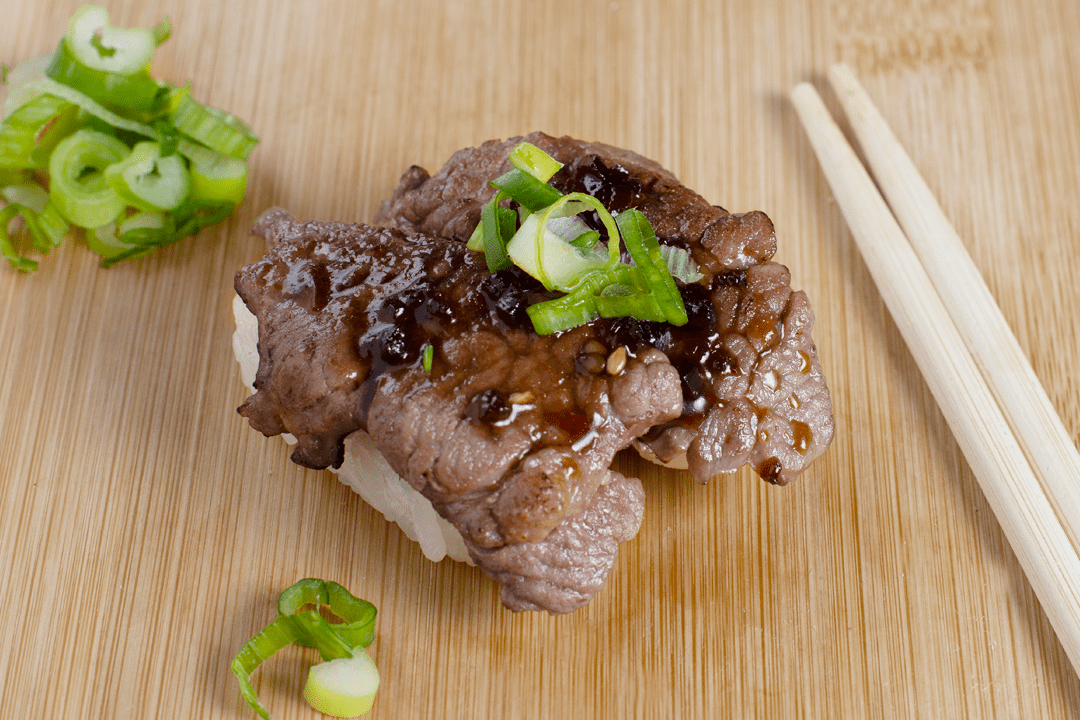 Seared Beef with Yakiniku Sauce