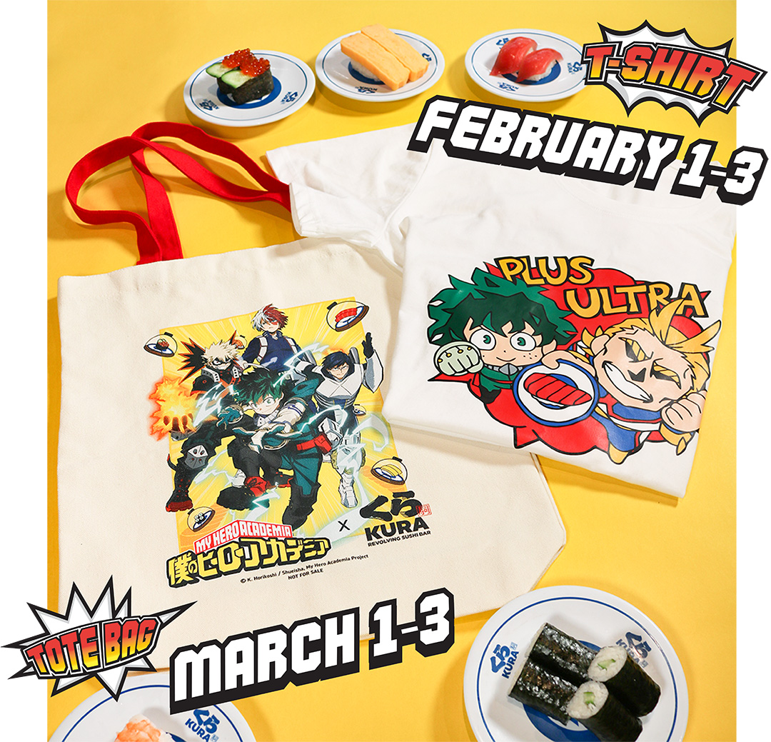 MY HERO ACADEMIA - Sushi Set - UA : : Bowl Just