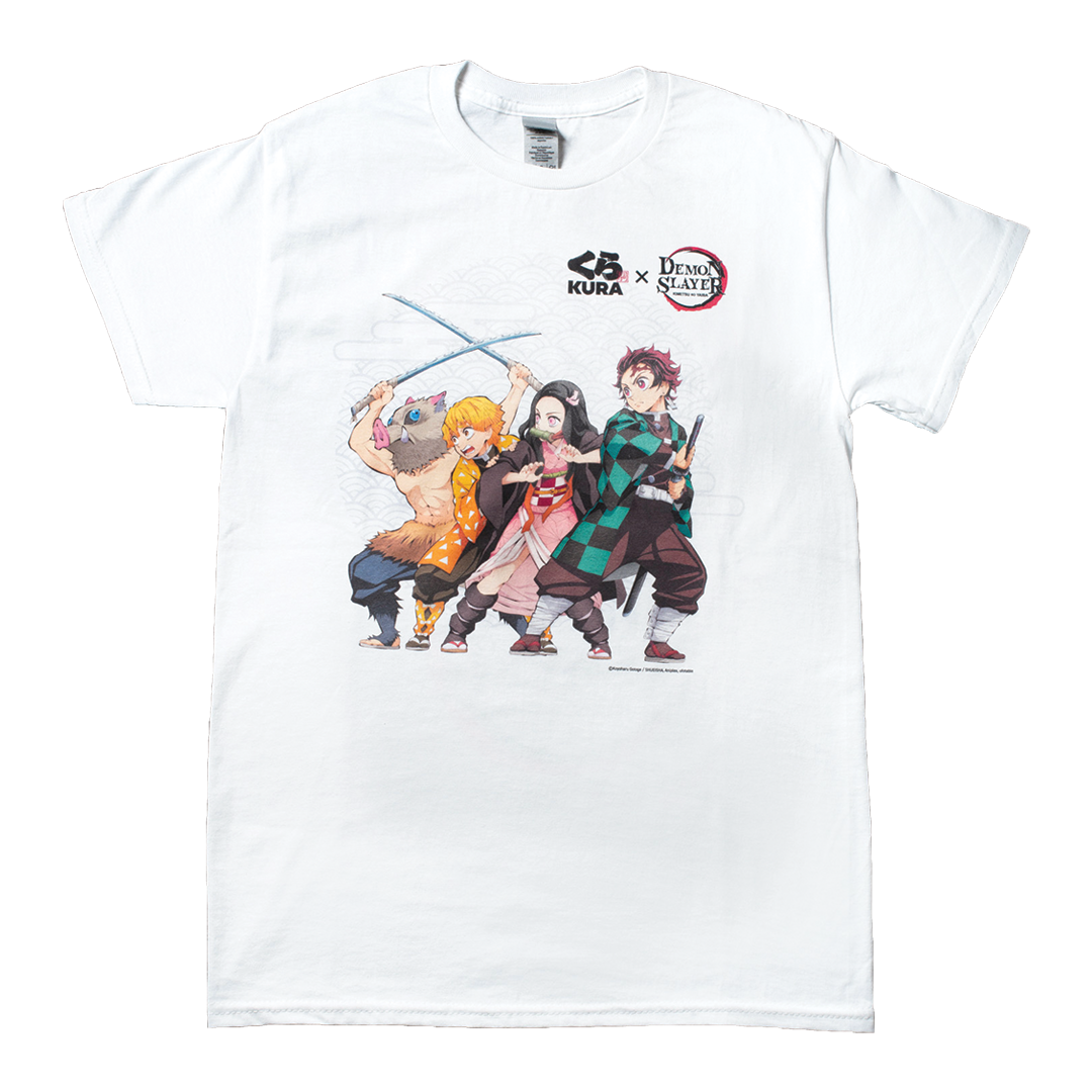 2023 Kura Sushi x Demon Slayer Limited Edition Promo T Shirt Size M +  Gashapon